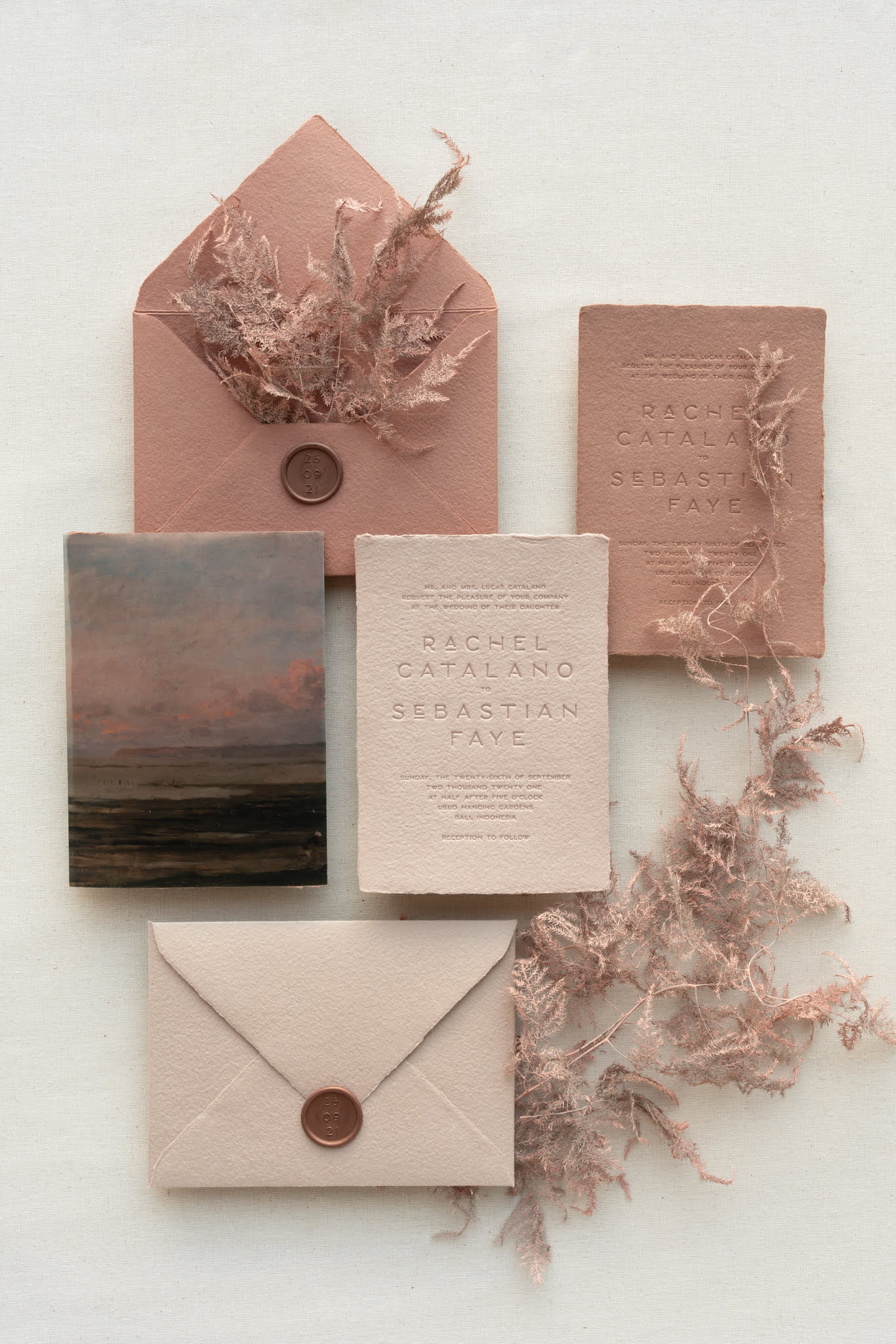 letterpress wedding invitations PAPIRA