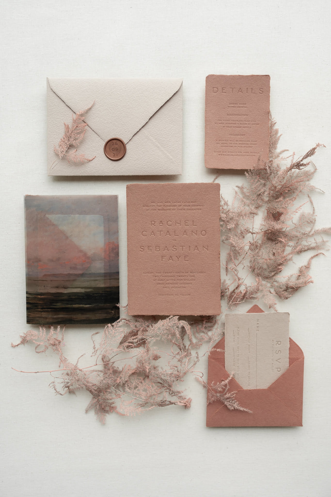 letterpress wedding invitations PAPIRA