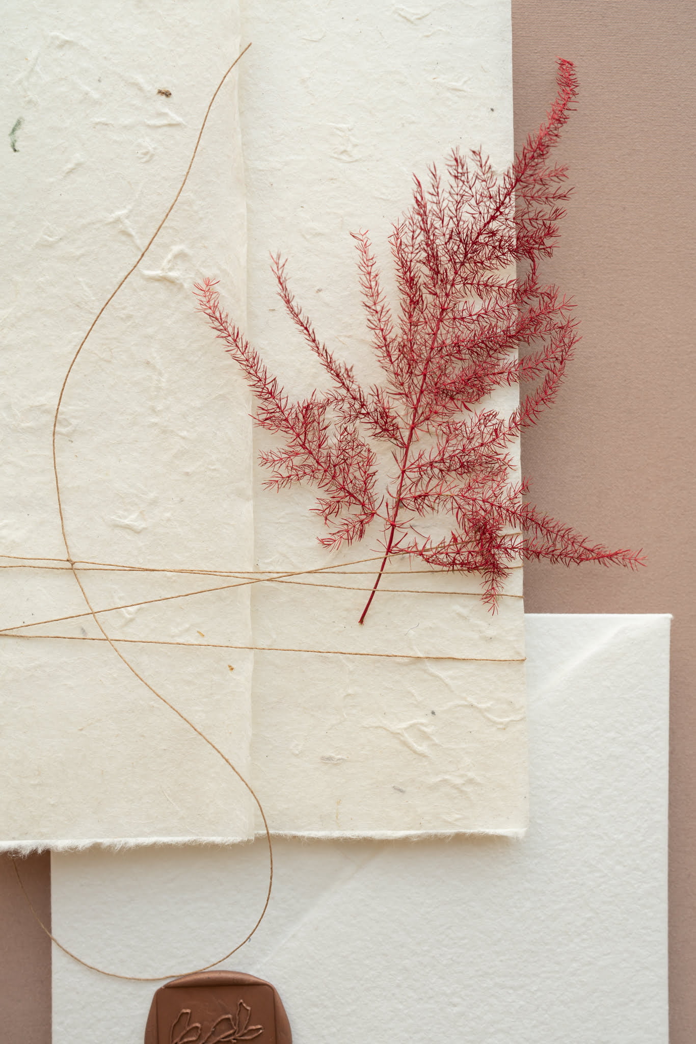 letterpress wedding invitation Papira