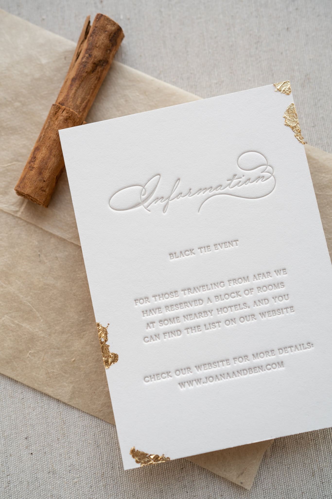 Papira Letterpress Wedding Invitations