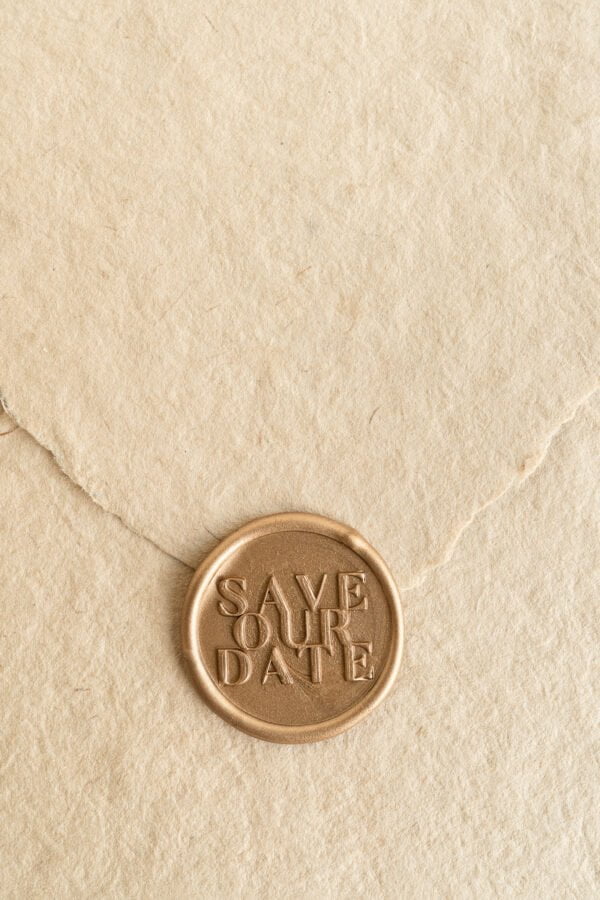 Save Our Date Wax Seal Stamp_PAPIRA