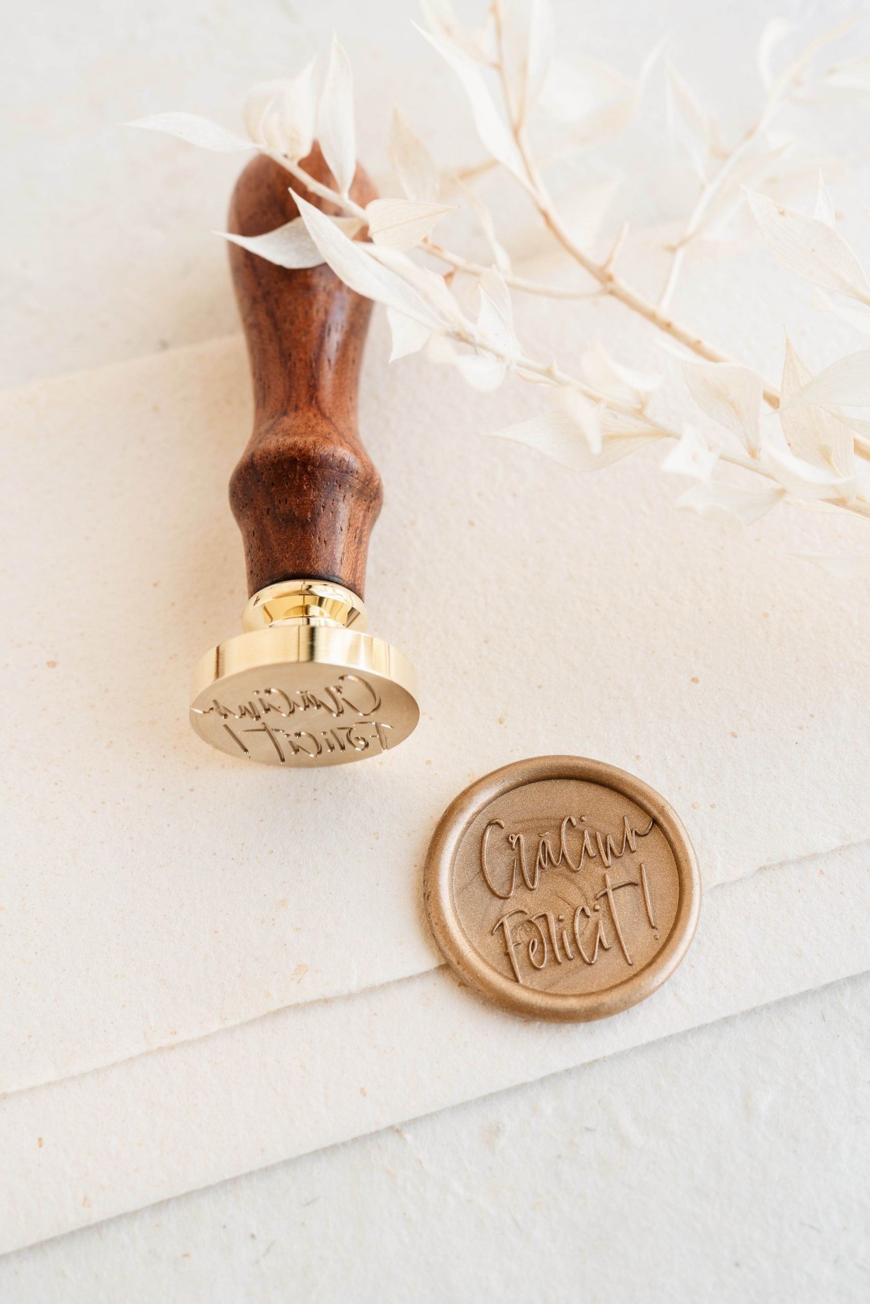 "Craciun Fericit" Wax Seal Stamp PAPIRA