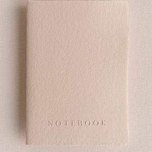 Handmade paper Embossed Notebook Papira