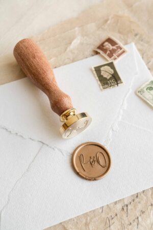 Handwriting Initials – Wax Seal Stamp