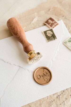 Olivia Monogram - Wax Seal Stamp