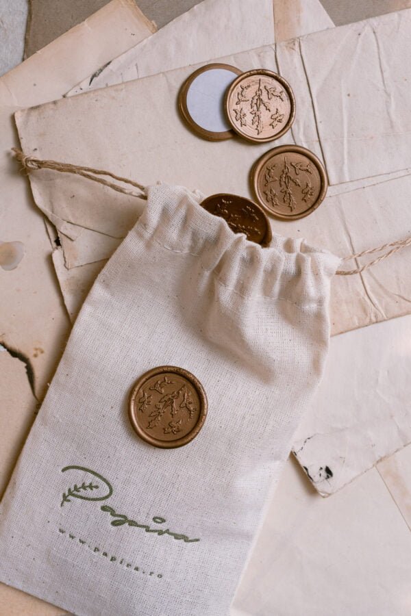 Holly Flowers Wax Seals
