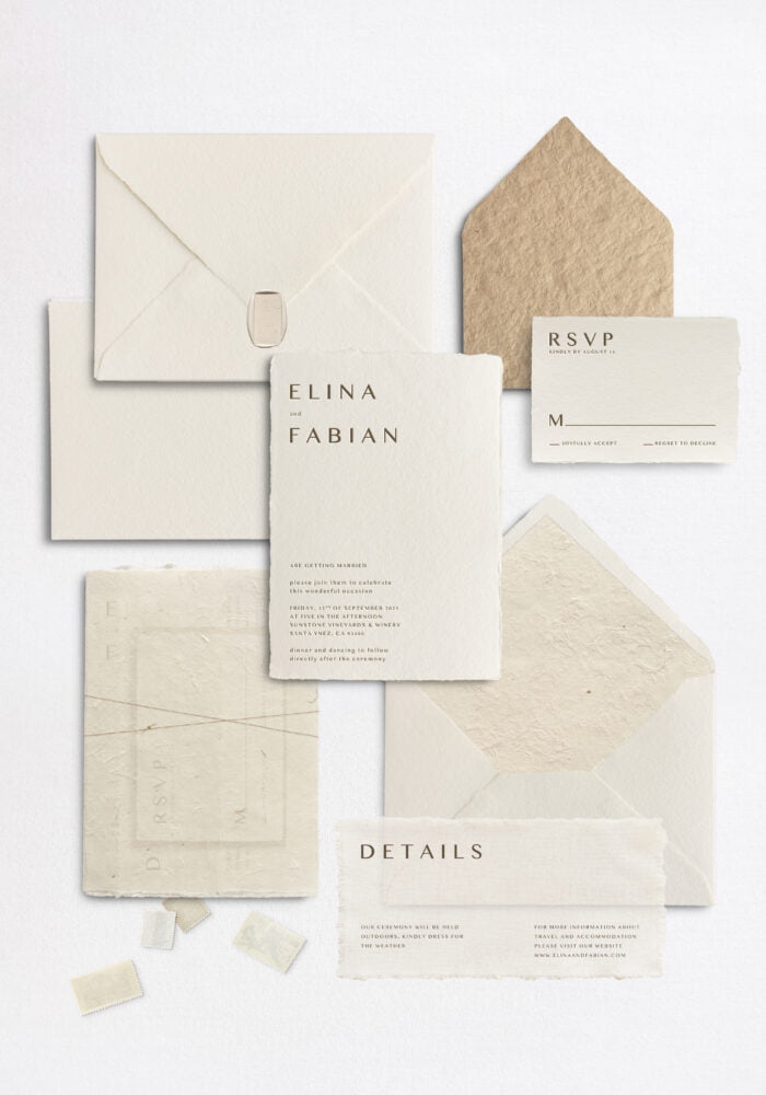 Semi Custom Wedding Invitations Papira