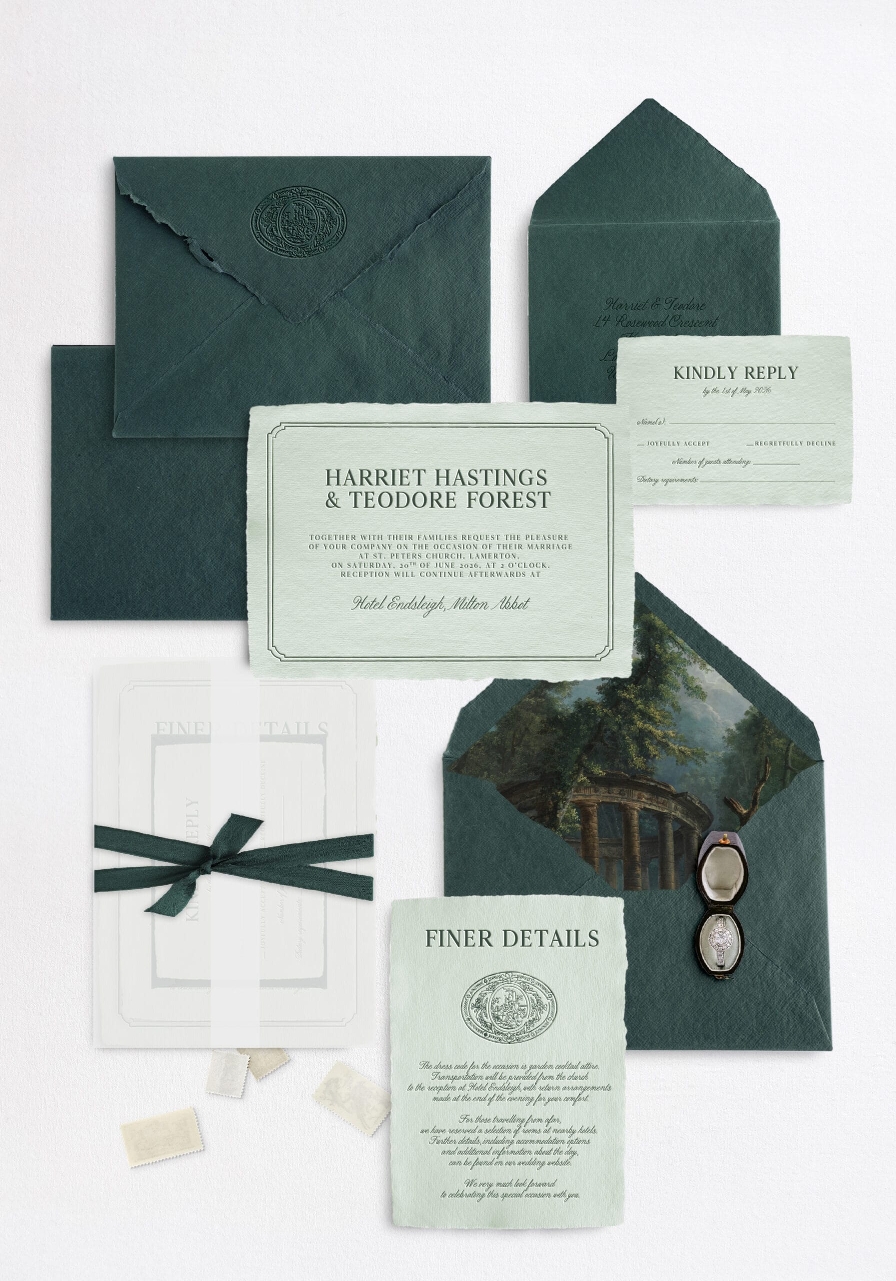 Semi-Custom Invitation Suite no 14