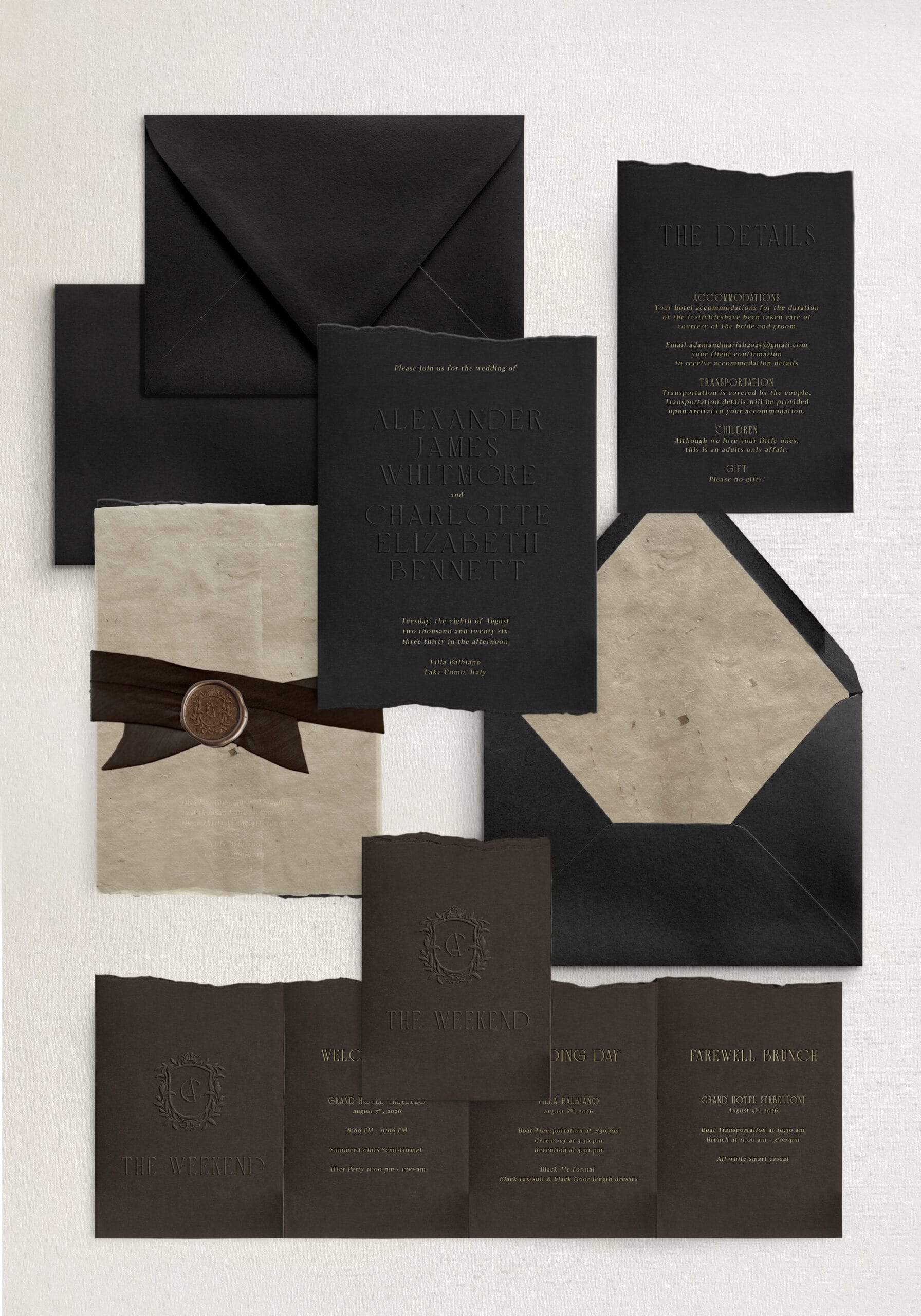 Semi-Custom Invitation Suite no 15